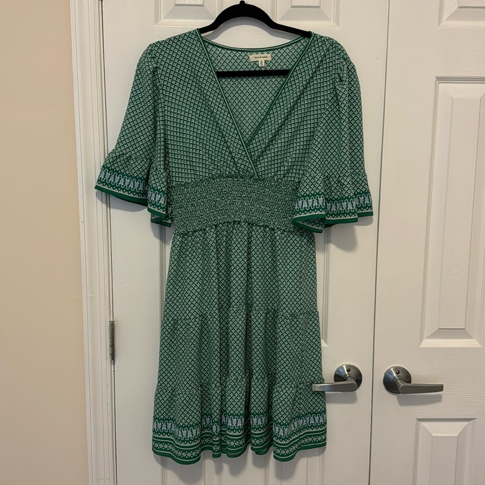 Max Studio Georgette Tiered Dress (M)
